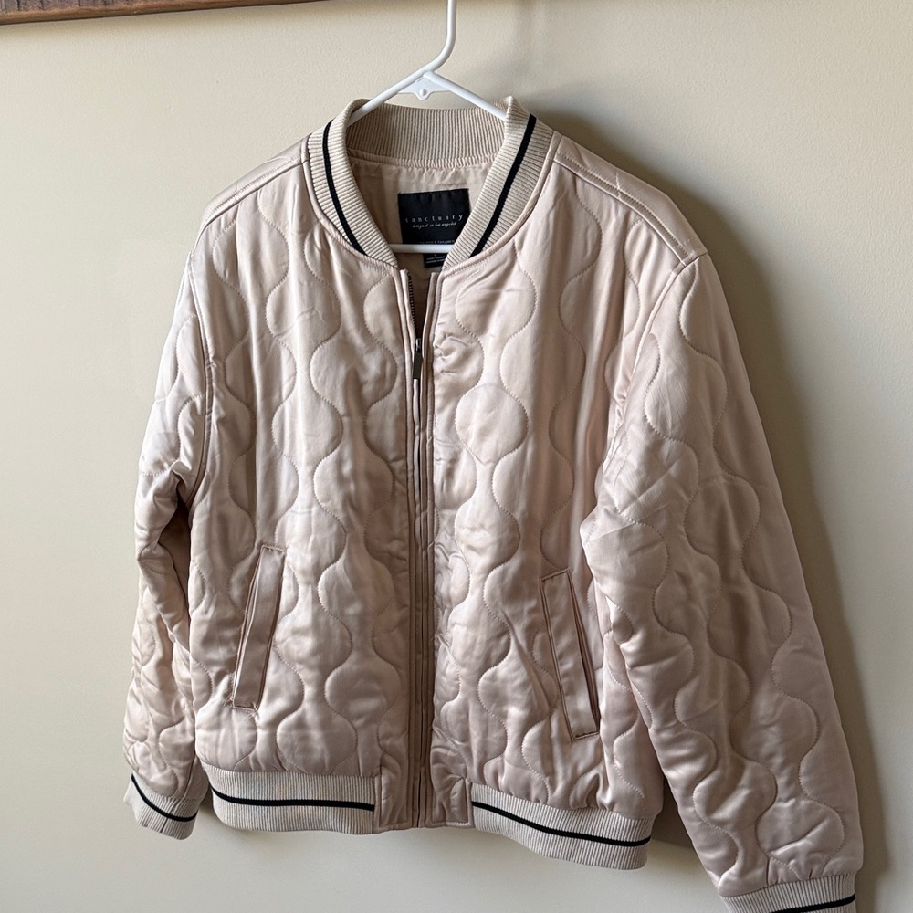 Sanctuary Quilted Bomber Jacket - new, never worn